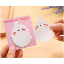 Cartoon Convenient Sticky Notes. Square Memo Pads with Strong Glue,